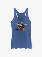 Star Wars Ahsoka Jedi Warrior Womens Tank Top