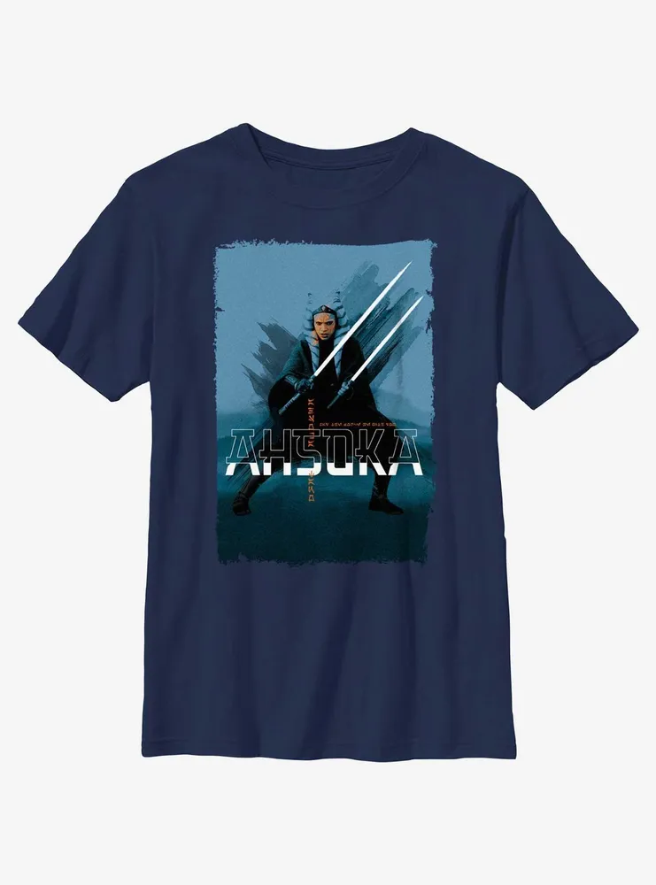 Star Wars Ahsoka Cold Tonal Youth T-Shirt