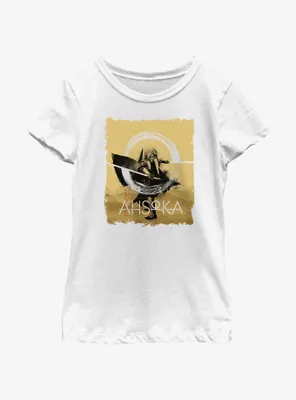 Star Wars Ahsoka Circular Saber Youth Girls T-Shirt