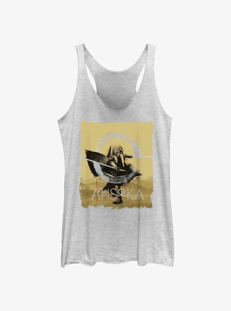 Star Wars Ahsoka Circular Saber Womens Tank Top