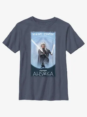 Star Wars Ahsoka Jedi Poster Youth T-Shirt