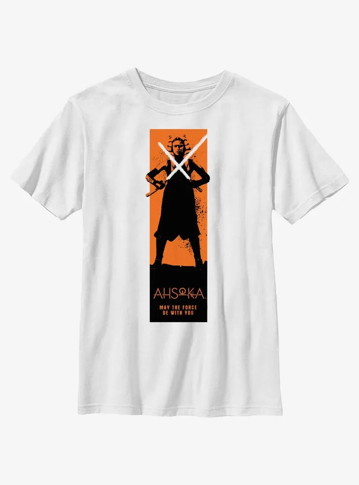 Star Wars Ahsoka Force Block Youth T-Shirt