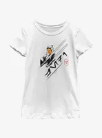 Star Wars Ahsoka Dual Wield Saber Youth Girls T-Shirt