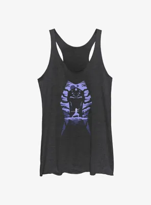 Star Wars Ahsoka Montral Skyline Womens Tank Top