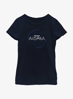 Star Wars Ahsoka Planetary Logo Youth Girls T-Shirt