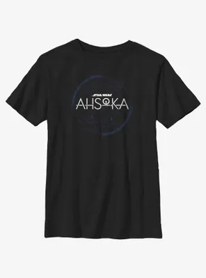 Star Wars Ahsoka Planetary Logo Youth T-Shirt