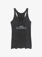 Star Wars Ahsoka Planetary Logo Womens Tank Top