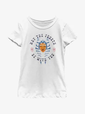 Star Wars Ahsoka May The Fourth Be With You Youth Girls T-Shirt
