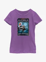 Star Wars Ahsoka Jedi Warrior VHS Youth Girls T-Shirt