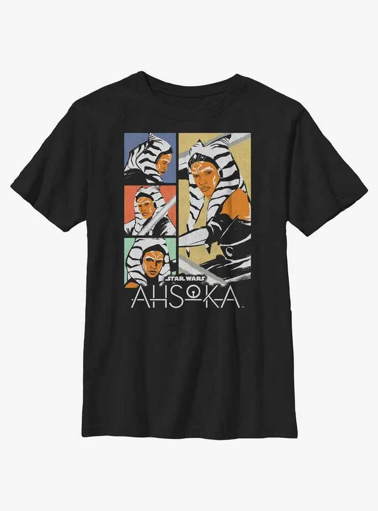 Star Wars Ahsoka Jedi Box Up Youth T-Shirt