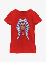 Star Wars Ahsoka Montral Portrait Youth Girls T-Shirt