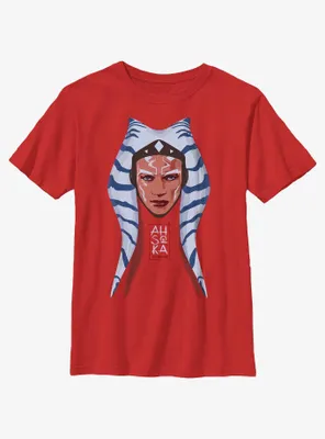 Star Wars Ahsoka Montral Portrait Youth T-Shirt