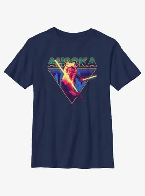 Star Wars Ahsoka Blazing Saber Youth T-Shirt