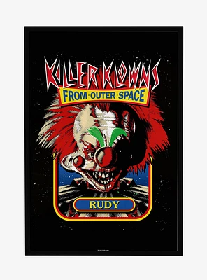 Killer Klowns From Outer Space Rudy Framed Poster
