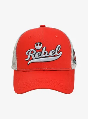 Star Wars Rebel Red Trucker Hat - BoxLunch Exclusive