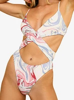 Dippin' Daisy's Bay Breeze One Piece Multi-Colored Ripples