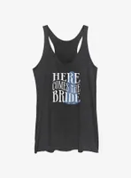 Disney Haunted Mansion Here Comes The Ghost Bride Womens Tank Top