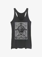 Disney Haunted Mansion Welcome Foolish Mortals Poster Womens Tank Top