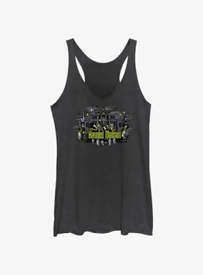 Disney Haunted Mansion Residents Womens Tank Top