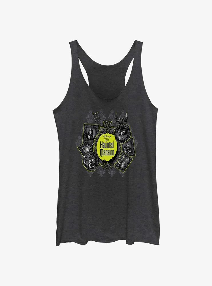 Disney Haunted Mansion Resident Portraits Womens Tank Top