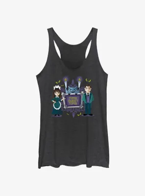 Disney Haunted Mansion Maid & Butler Tomb Sweet Womens Tank Top