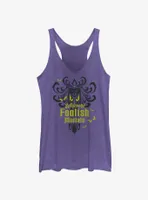 Disney Haunted Mansion Spooky Eyes Welcome Foolish Mortals Womens Tank Top