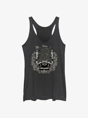 Disney Haunted Mansion Gargoyle Candle Holder Womens Tank Top