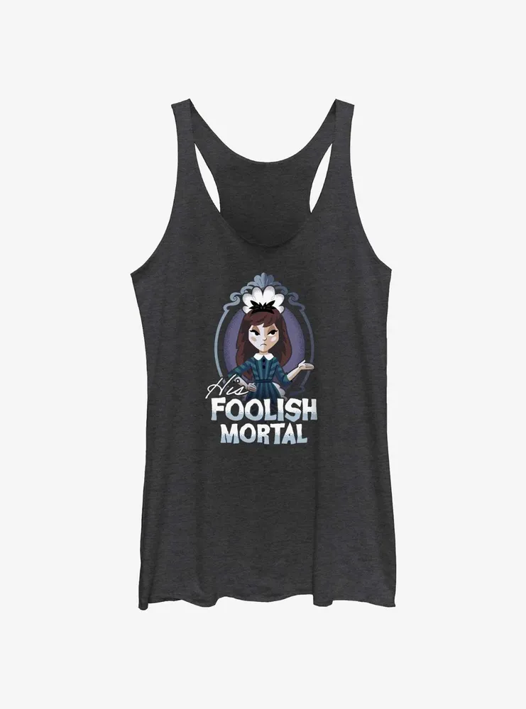 Disney Haunted Mansion His Foolish Mortal Womens Tank Top