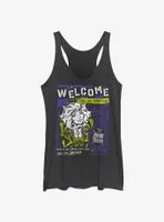 Disney Haunted Mansion Leota Toombs Welcome Poster Womens Tank Top