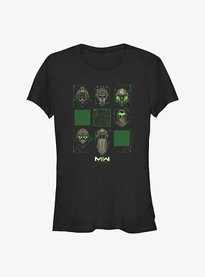 Call Of Duty Tactical Faces Girls T-Shirt