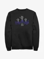 Disney Haunted Mansion Beware Hitchhiking Ghosts Sweatshirt