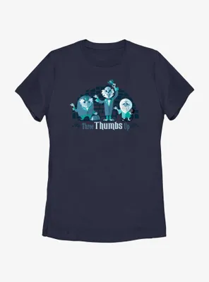 Disney Haunted Mansion Three Thumbs Up Womens T-Shirt