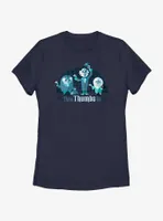 Disney Haunted Mansion Three Thumbs Up Womens T-Shirt