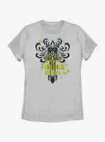 Disney Haunted Mansion Spooky Eyes Welcome Foolish Mortals Womens T-Shirt