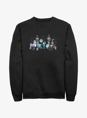 Disney Haunted Mansion Entrance Lineup Sweatshirt