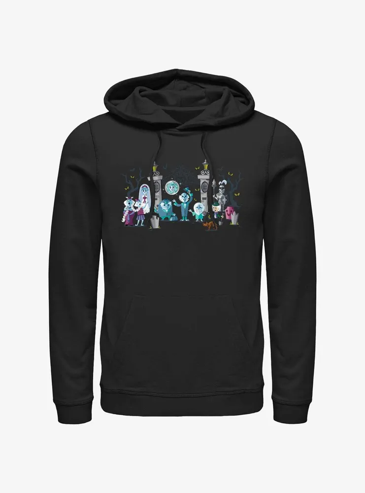 Disney Haunted Mansion Entrance Lineup Hoodie