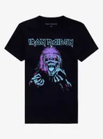 Iron Maiden Pastel Eddie Boyfriend Fit Girls T-Shirt