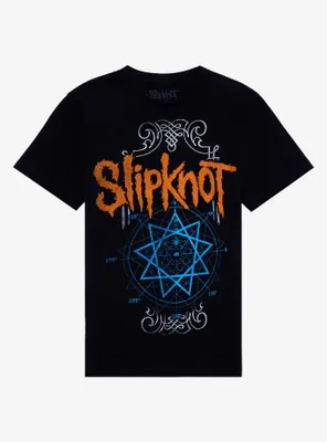 Slipknot Nonagram Boyfriend Fit Girls T-Shirt