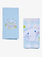 Cinnamoroll Gingham Floral Kitchen Towel Set