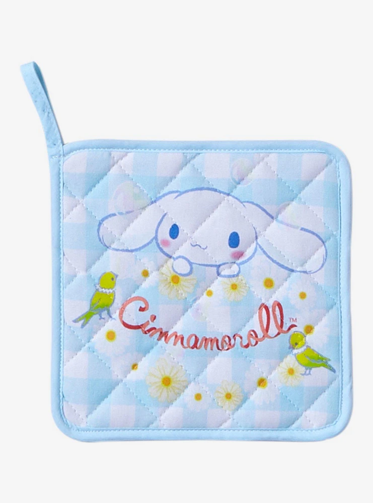 Cinnamoroll Gingham Pot Holder