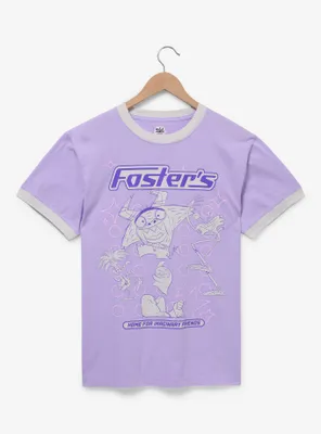 Foster's Home For Imaginary Friends Tonal Portrait Ringer T-Shirt - BoxLunch Exclusive