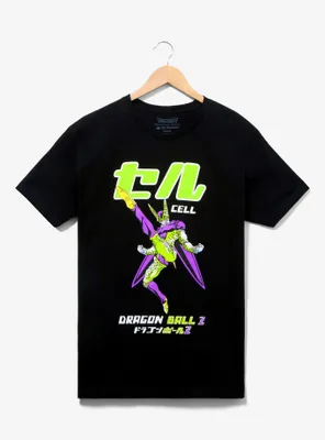 Dragon Ball Z Cell Bubble Lettering T-Shirt - BoxLunch Exclusive