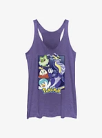 Pokemon Miraidon Group Poster Girls Tank Top