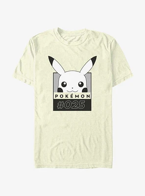 Pokemon Pikachu Face #025 T-Shirt