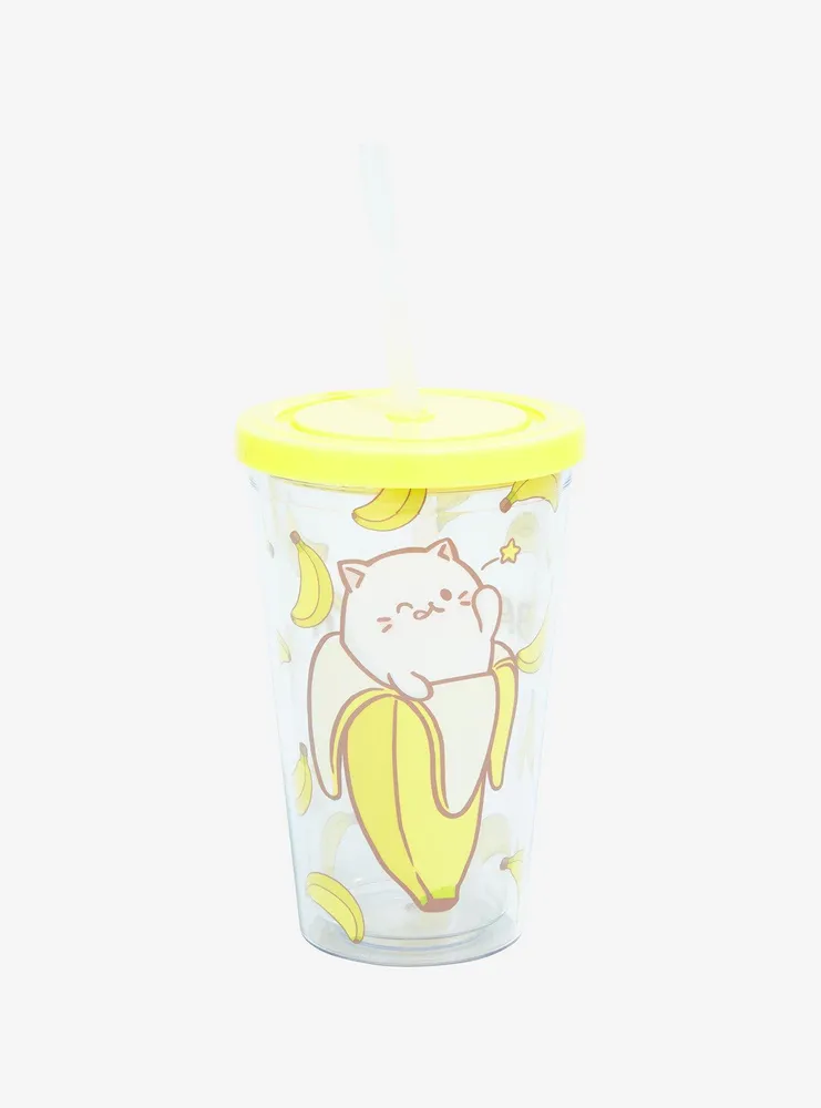 Bananya Banana Acrylic Travel Cup