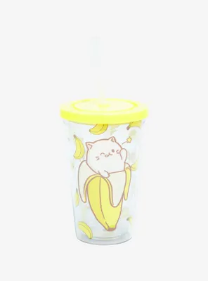 Bananya Banana Acrylic Travel Cup