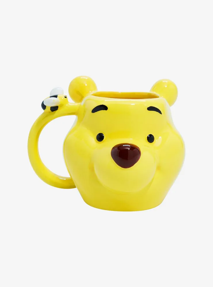 Disney Winnie The Pooh Face Figural Mug