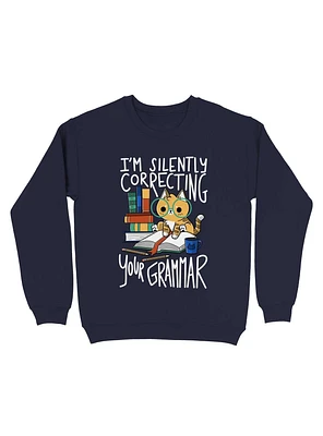 Grammar Cat Sweatshirt