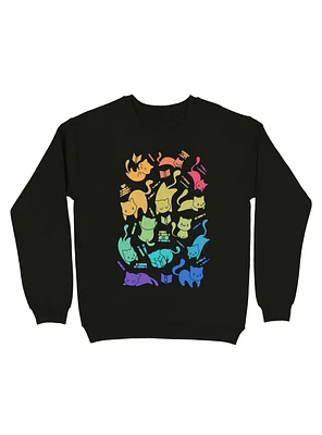 Cats and Books Sweatshirt