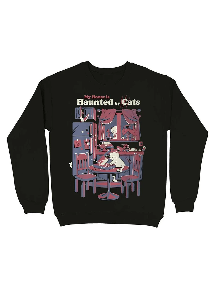 Haunted by cats Sweatshirt